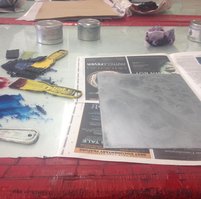 &quot;All Eyes on Me&quot; Zincographic Process